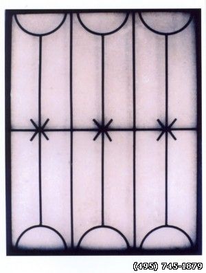 Оконные решетки фото- самые распространенные модели по Вашему размеру- заказ (495) 74-18-79