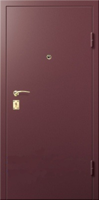 Техническая дверь для подсобки, черного входа, склада и других нежилых помещений, цена 9500 рублей.